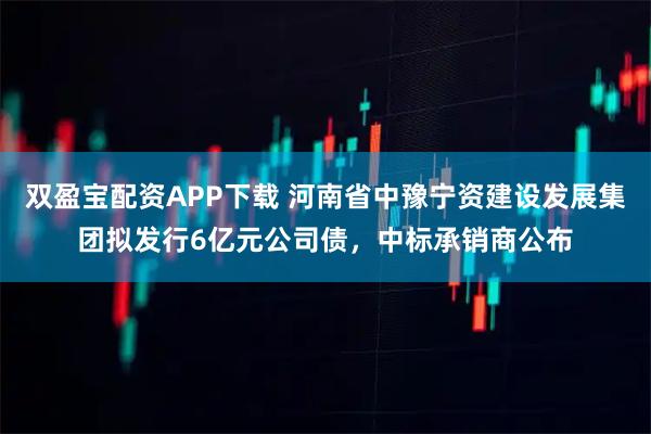 双盈宝配资APP下载 河南省中豫宁资建设发展集团拟发行6亿元公司债，中标承销商公布